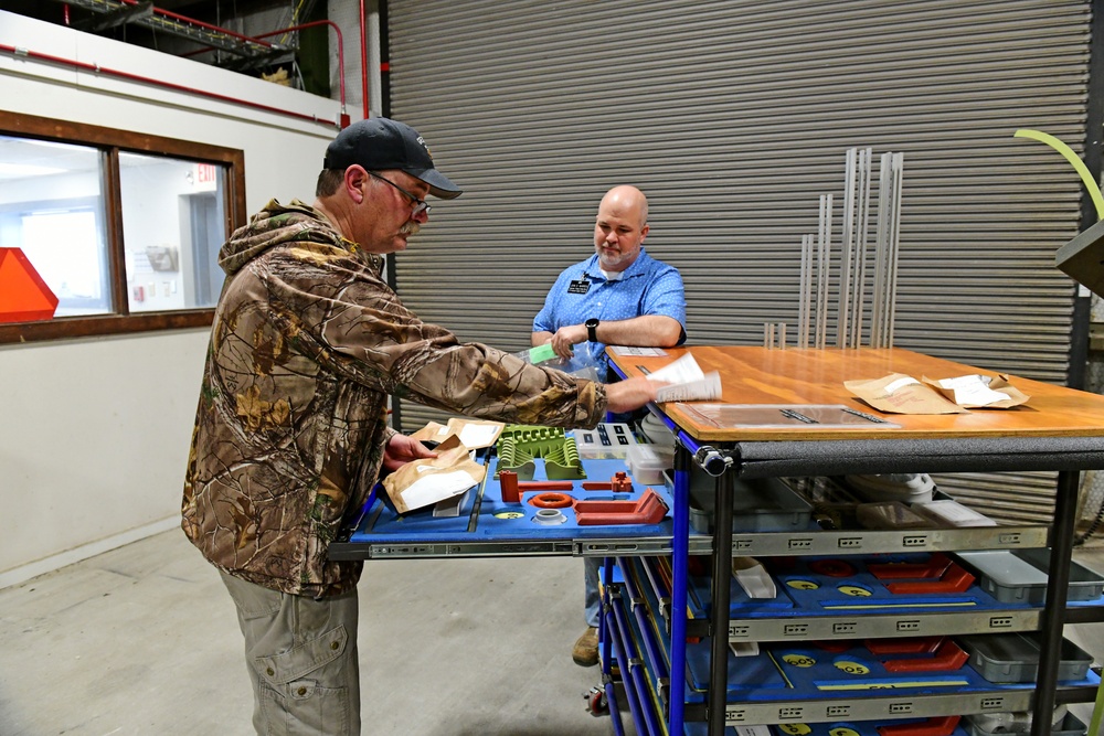 571st CMXS Kitting and Tooling Flight sustains vital aircraft parts, stays ahead of the fight