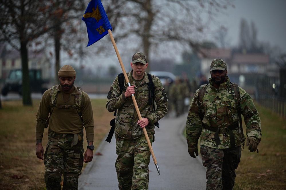 31FW Hosts Annual Ruck for Fallen Jolly 22 Airmen