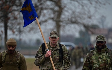 31FW Hosts Annual Ruck for Fallen Jolly 22 Airmen