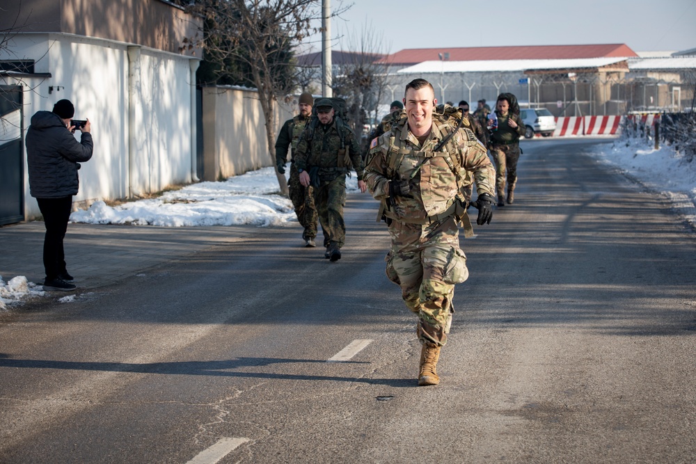 KFOR Danish Contingent hosts DANCON March