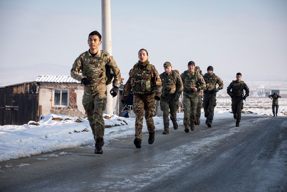 KFOR Danish Contingent hosts DANCON March