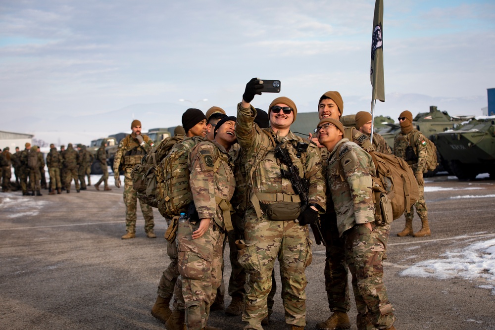 KFOR Danish Contingent hosts DANCON March