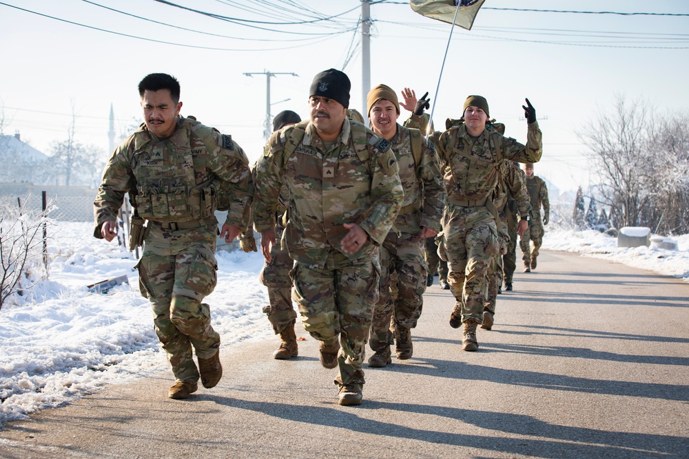 KFOR Danish Contingent hosts DANCON March