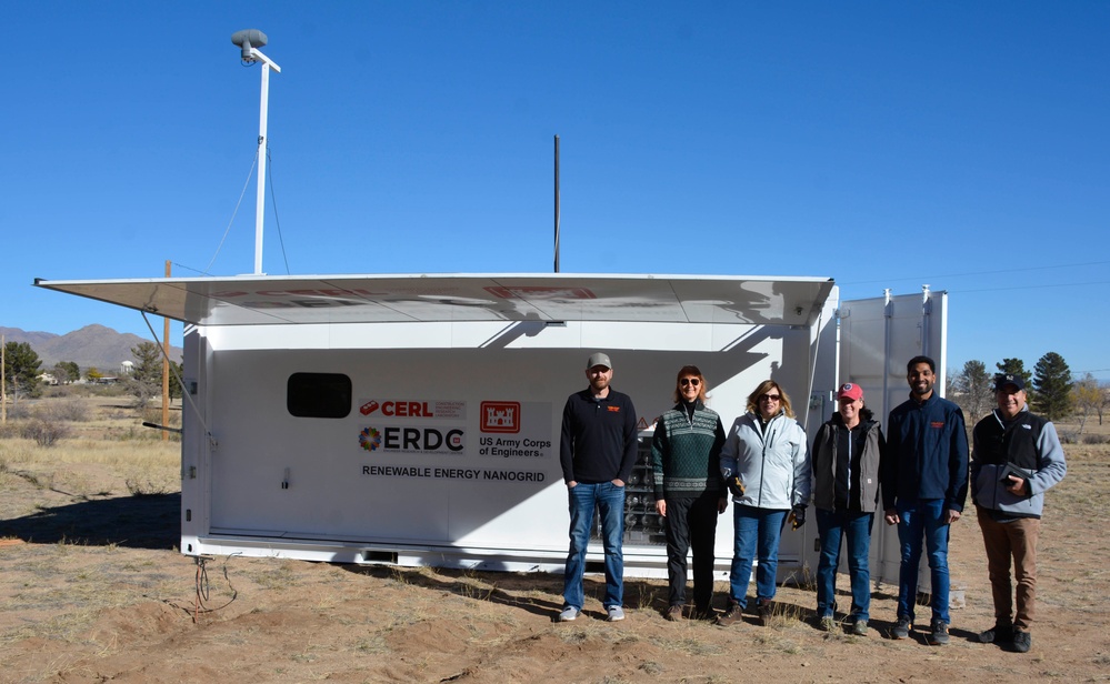 ERDC celebrates Army’s first hydrogen-powered nanogrid