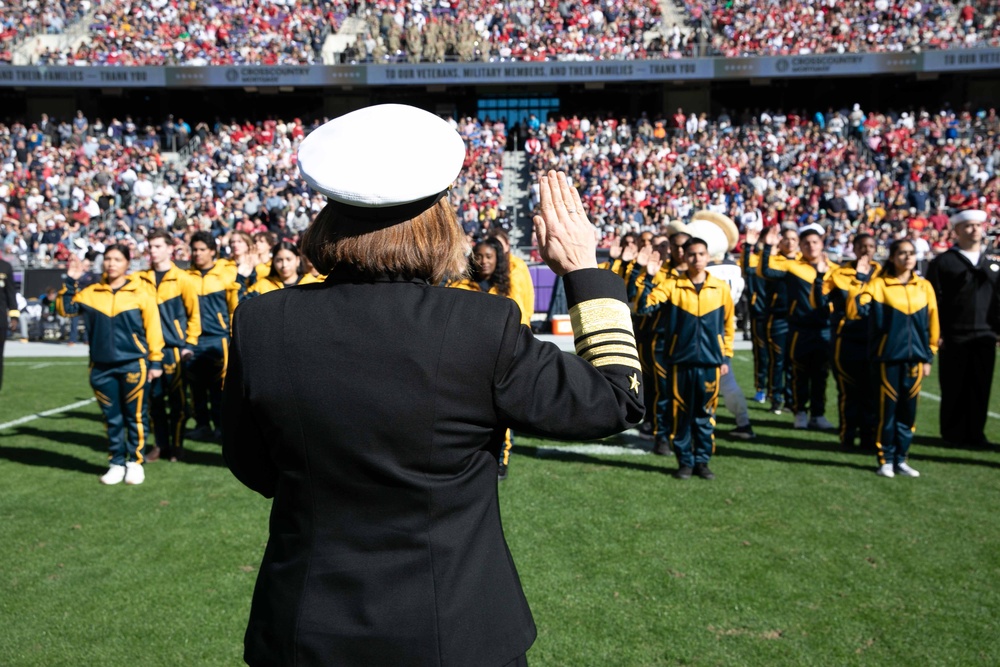 CNO Attends Armed Forces Bowl