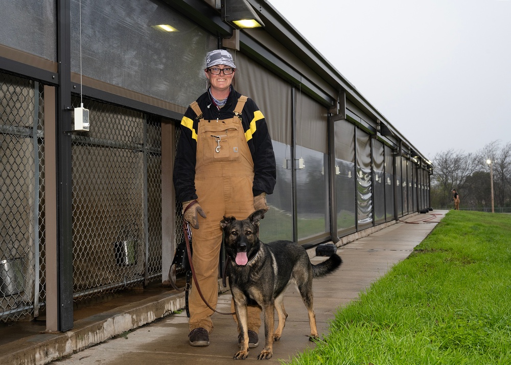 JBSA-Lackland Renovates Kennels for Military Working Dogs