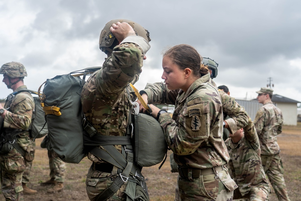 7th Special Forces Group (Airborne) Soldiers participate in Operation Toy Drop 2024