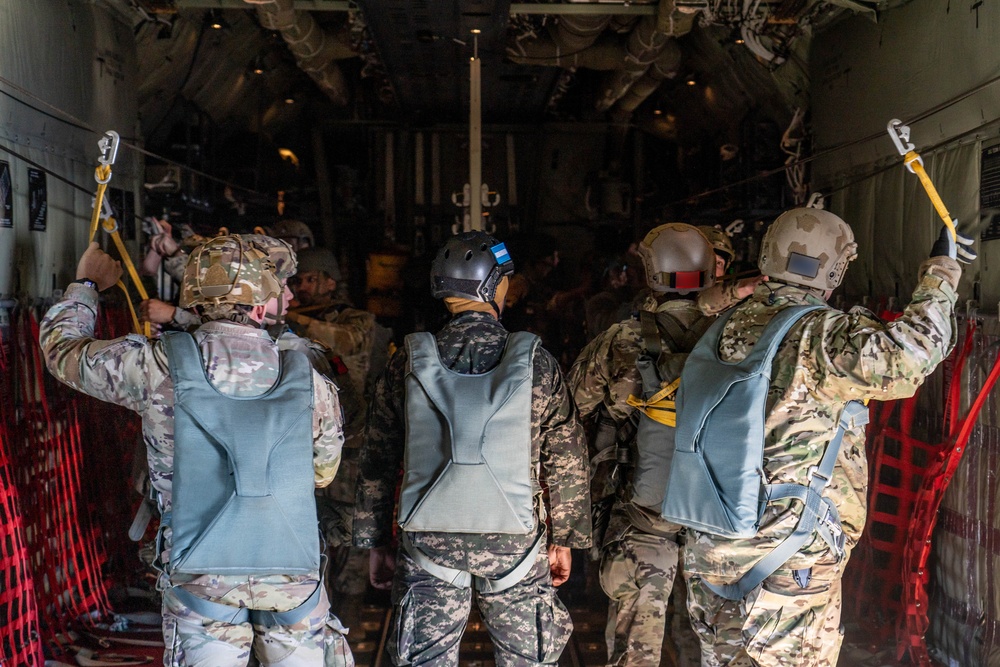 7th Special Forces Group (Airborne) Soldiers participate in Operation Toy Drop 2024