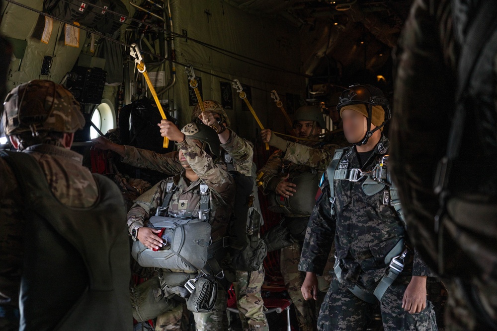 7th Special Forces Group (Airborne) Soldiers participate in Operation Toy Drop 2024