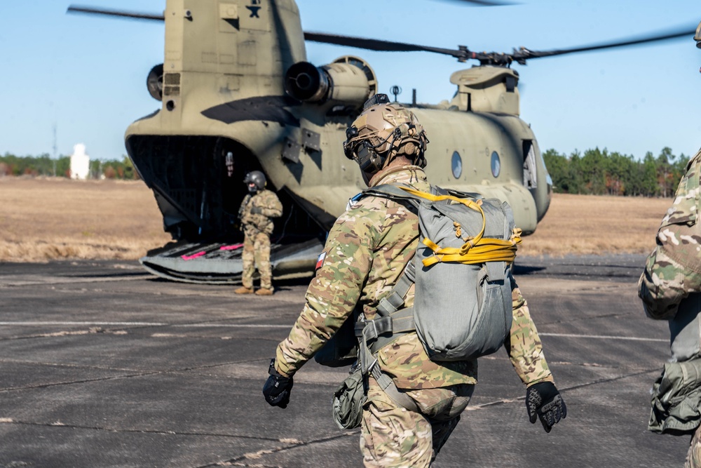 7th Special Forces Group (Airborne) Soldiers participate in Operation Toy Drop 2024