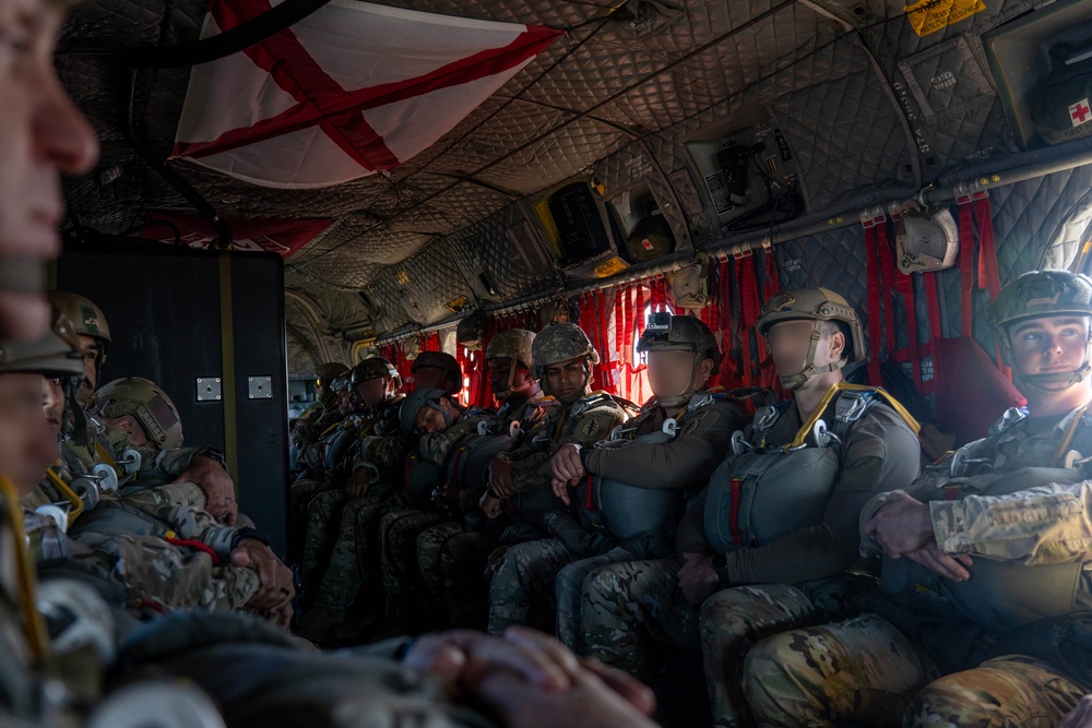 7th Special Forces Group (Airborne) Soldiers participate in Operation Toy Drop 2024