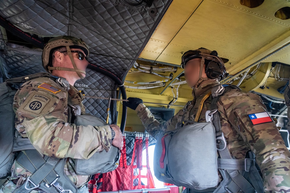 7th Special Forces Group (Airborne) Soldiers participate in Operation Toy Drop 2024