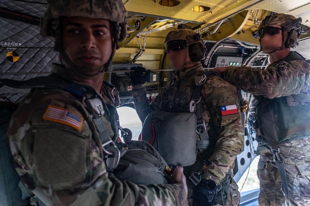 7th Special Forces Group (Airborne) Soldiers participate in Operation Toy Drop 2024