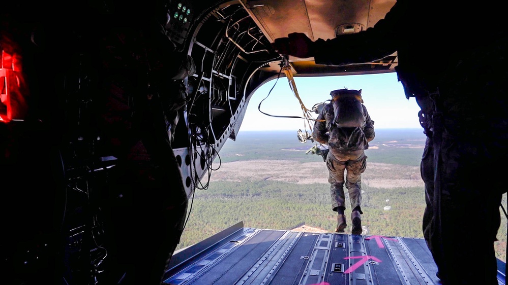 7th Special Forces Group (Airborne) Soldiers participate in Operation Toy Drop 2024