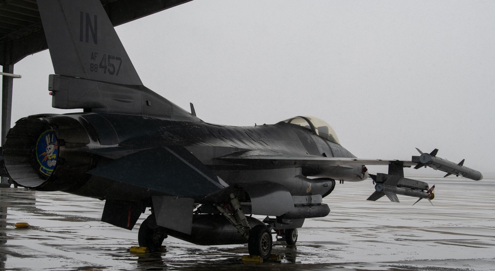 F-16s Ready to Operate in Any Weather