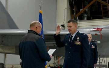 Lt. Col Tyler Cox promotes to Colonel