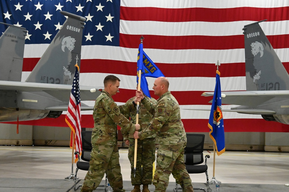 173rd Maintenance Squadron Assumption of Command