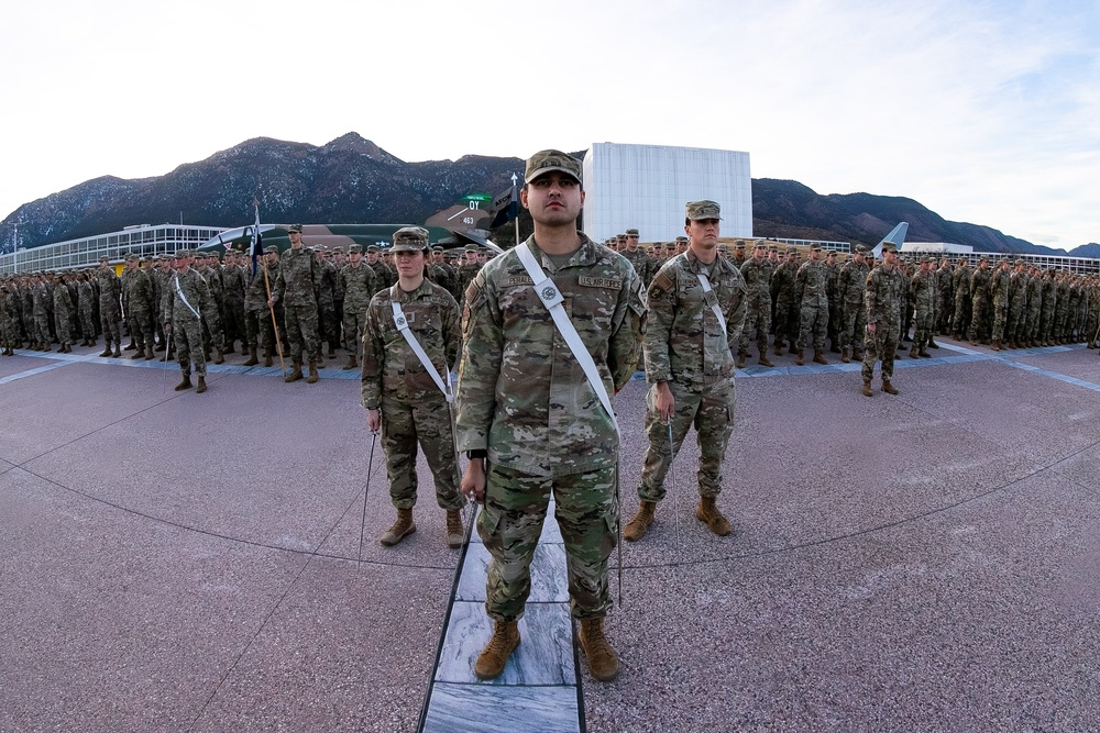 USAFA Cadet Wing Change of Command ceremony 2025