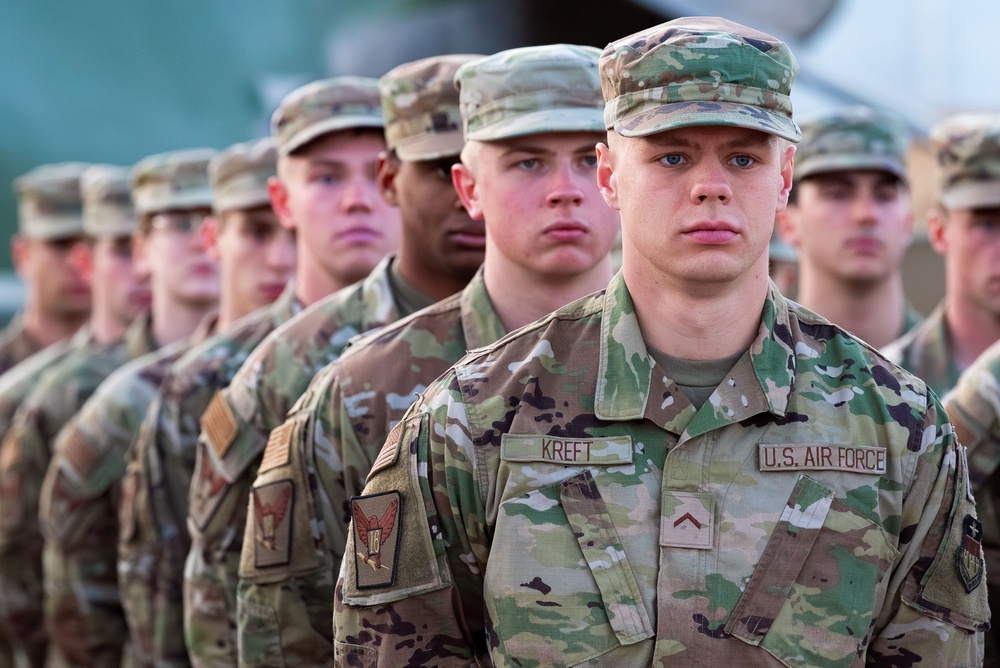 USAFA Cadet Wing Change of Command ceremony 2025