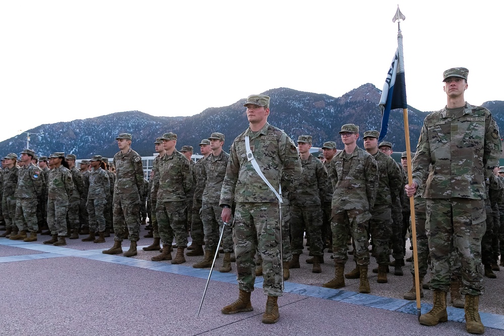 USAFA Cadet Wing Change of Command ceremony 2025