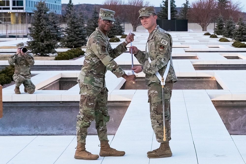 USAFA Cadet Wing Change of Command ceremony 2025