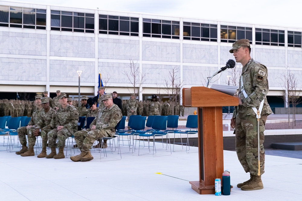 USAFA Cadet Wing Change of Command ceremony 2025