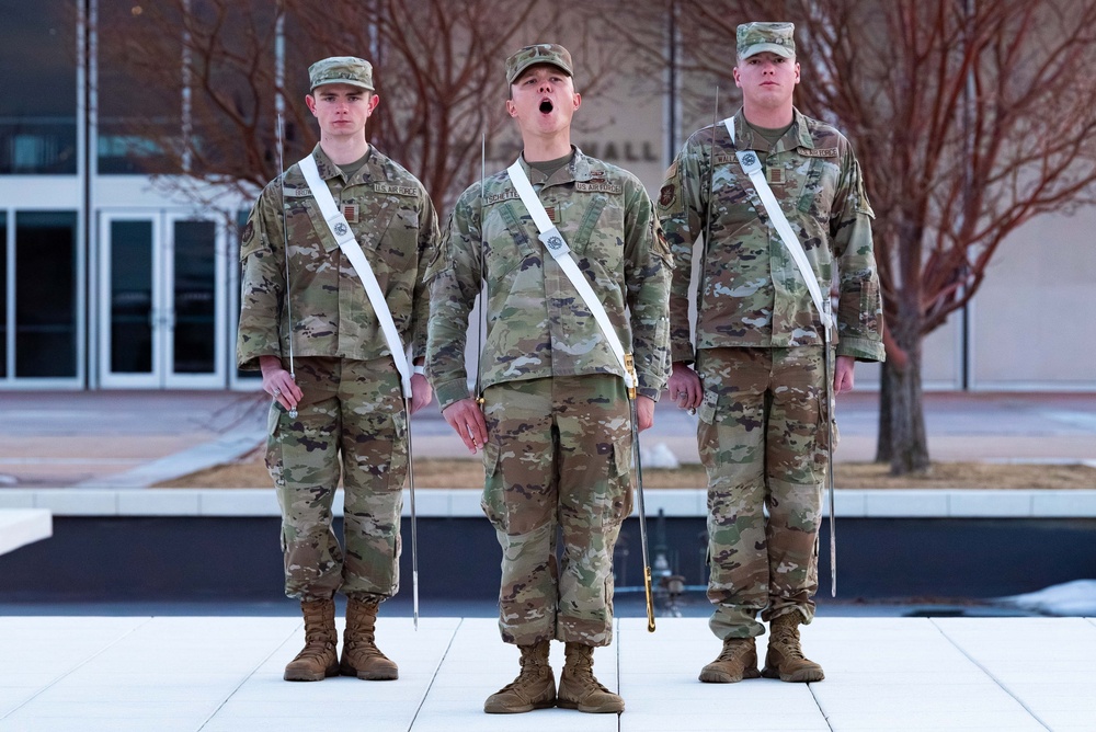 USAFA Cadet Wing Change of Command ceremony 2025