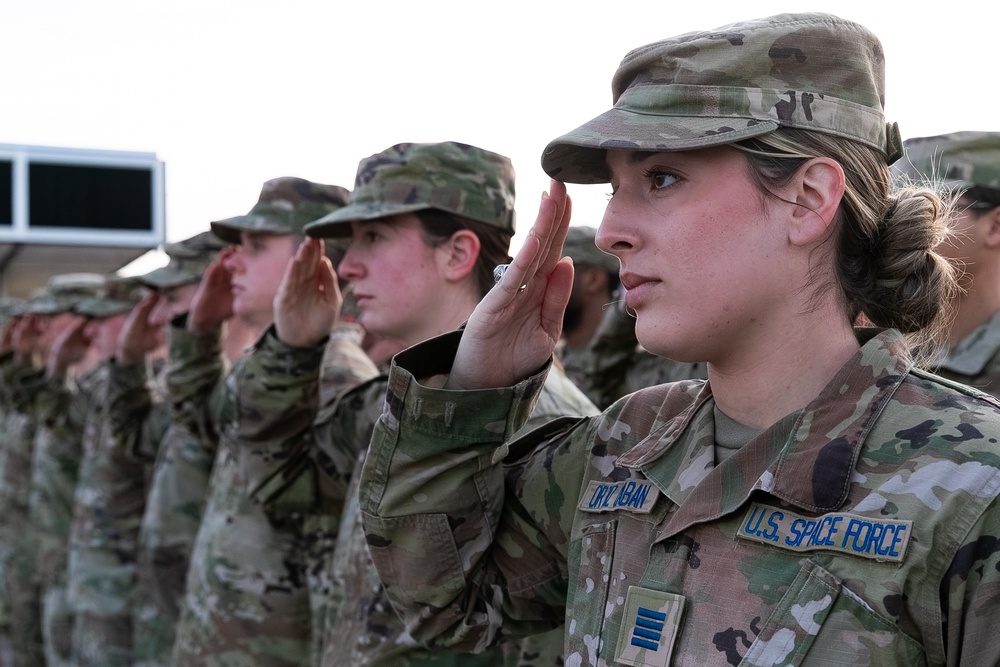 USAFA Cadet Wing Change of Command ceremony 2025