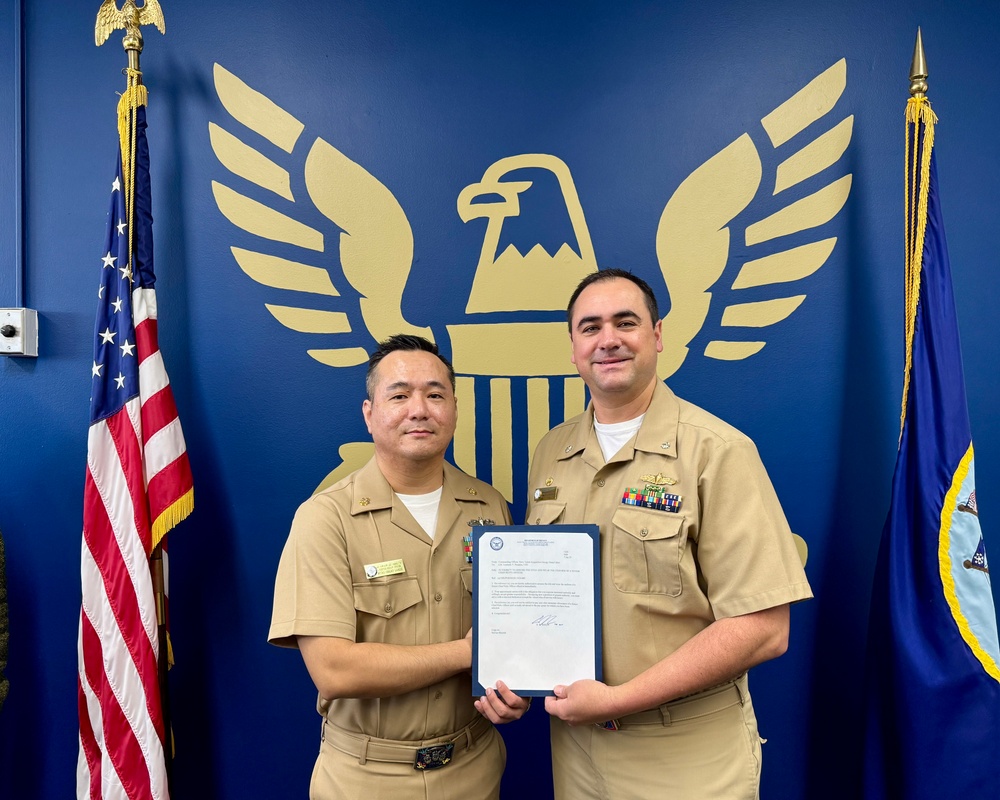 NTAG Great Lakes Sailor Frocked to Senior Chief