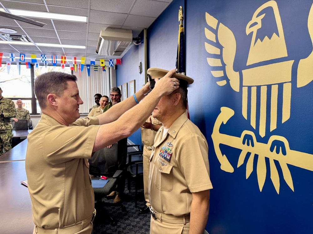 NTAG Great Lakes Sailor Frocked to Senior Chief