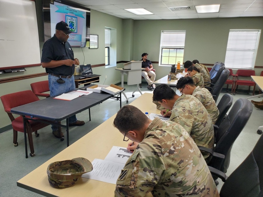 Fort Stewart Offers Comprehensive Training Course for Environment Control Officers