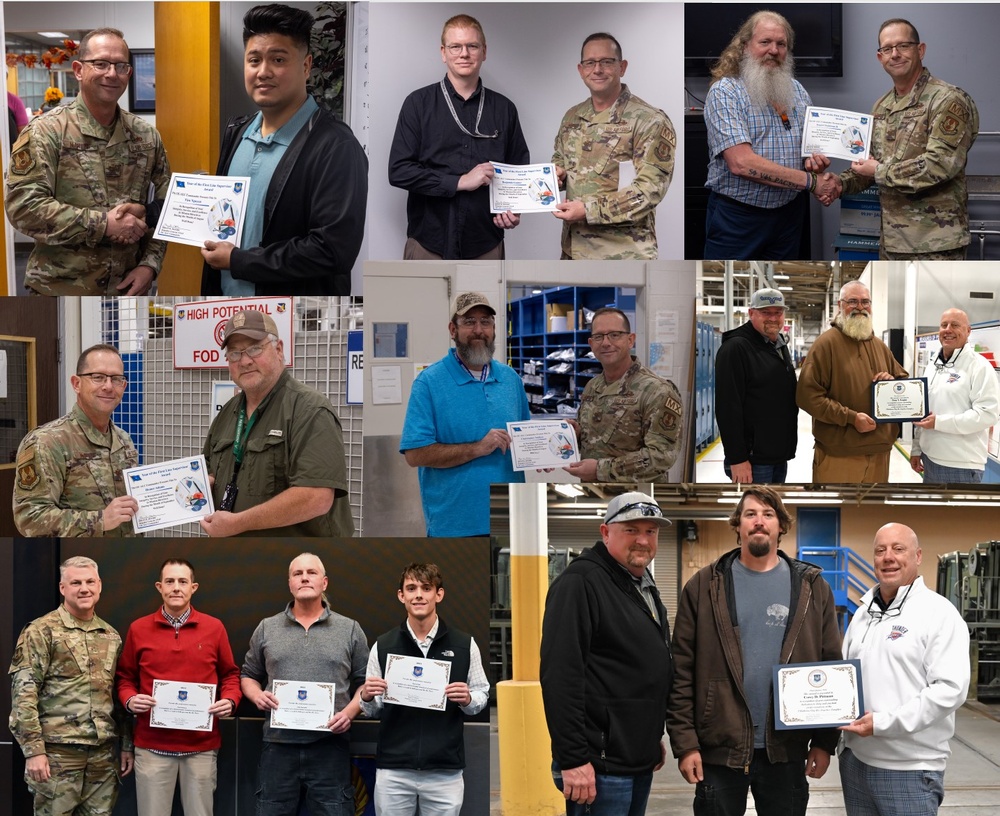 OC-ALC quarterly awards