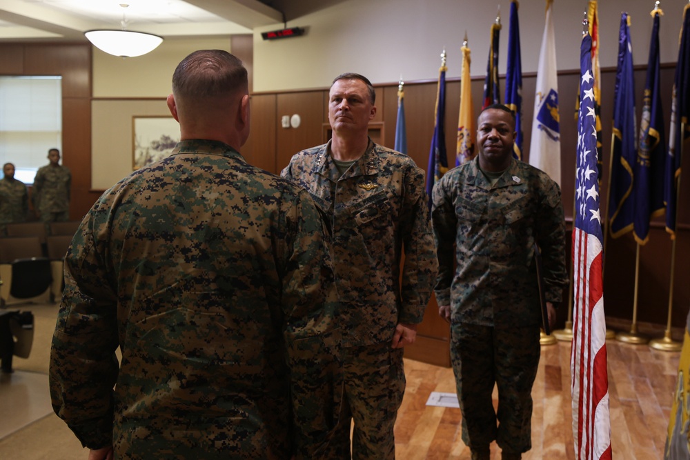 Maj. Gen. Cunningham promoted to current rank