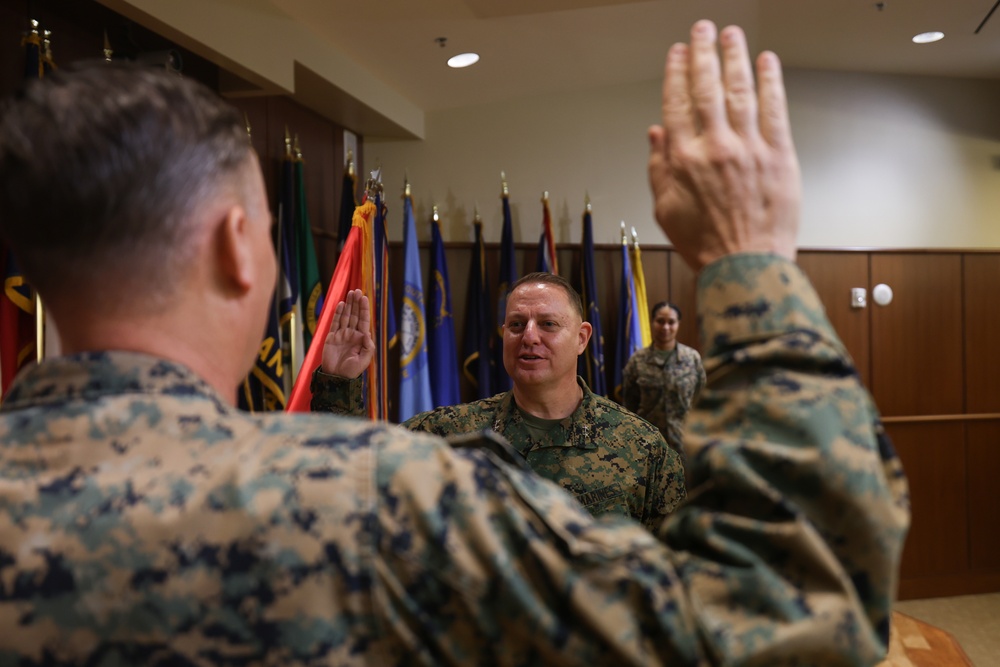 Maj. Gen. Cunningham promoted to current rank