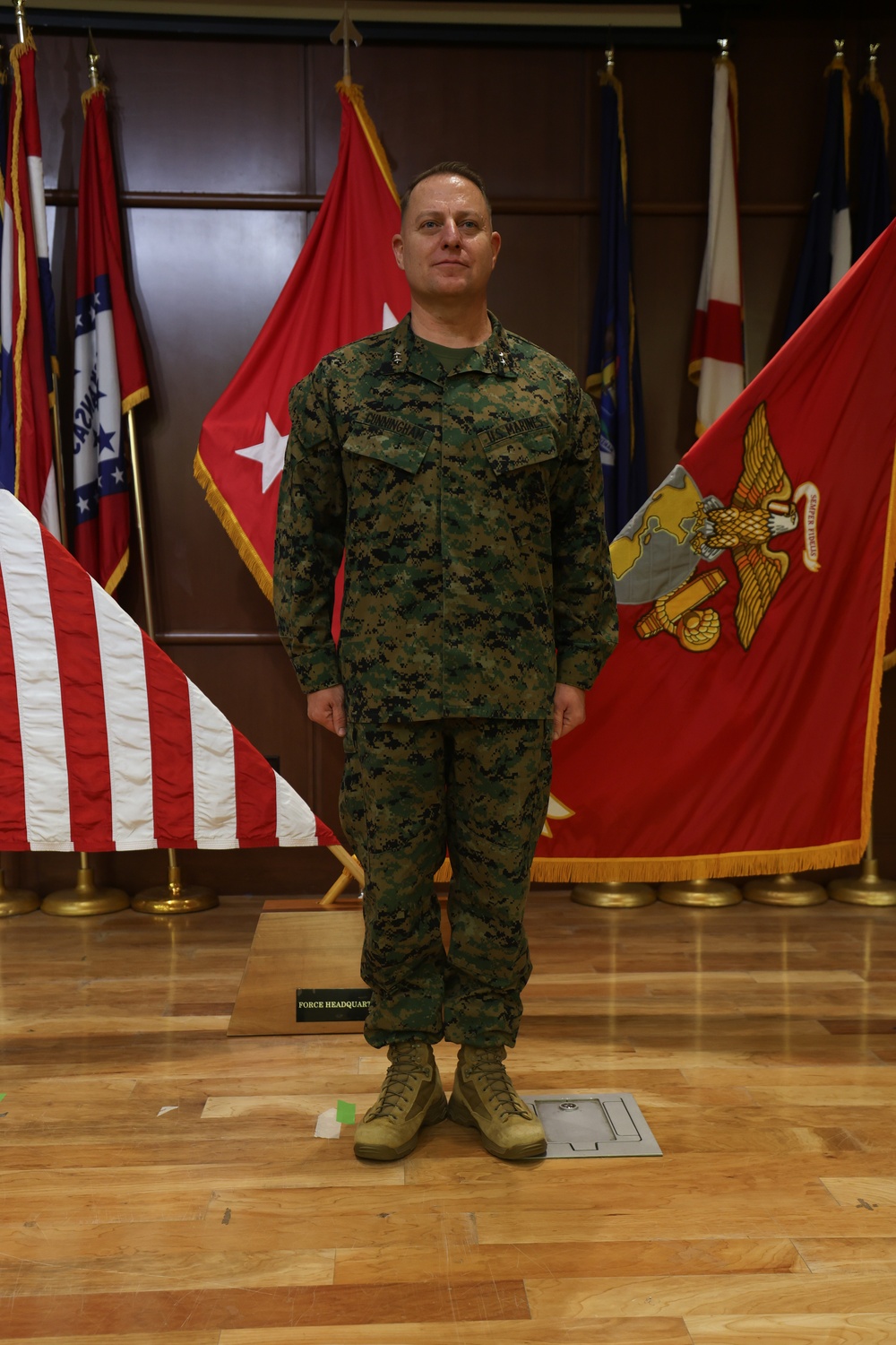 Maj. Gen. Cunningham promoted to current rank