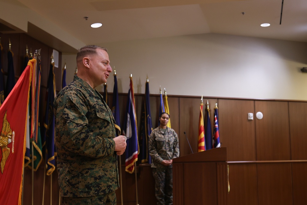 Maj. Gen. Cunningham promoted to current rank