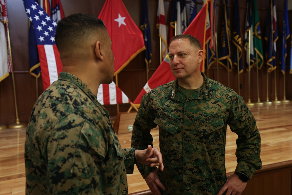 Maj. Gen. Cunningham promoted to current rank