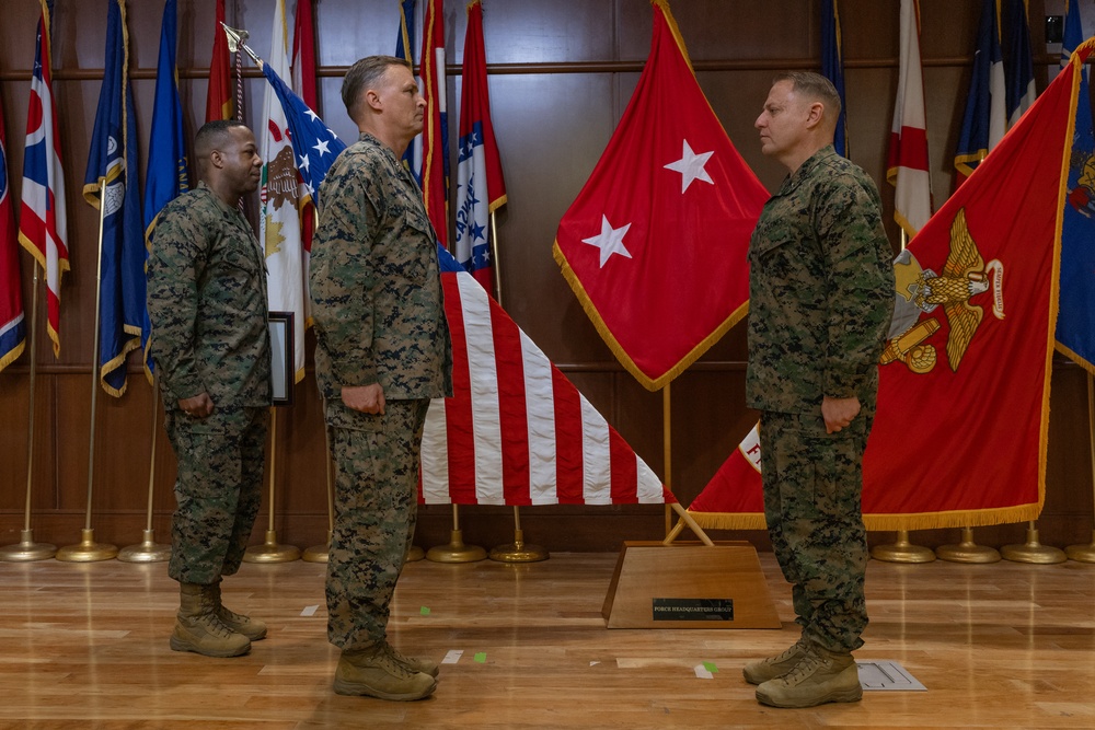 Maj. Gen. Cunningham promoted to current rank