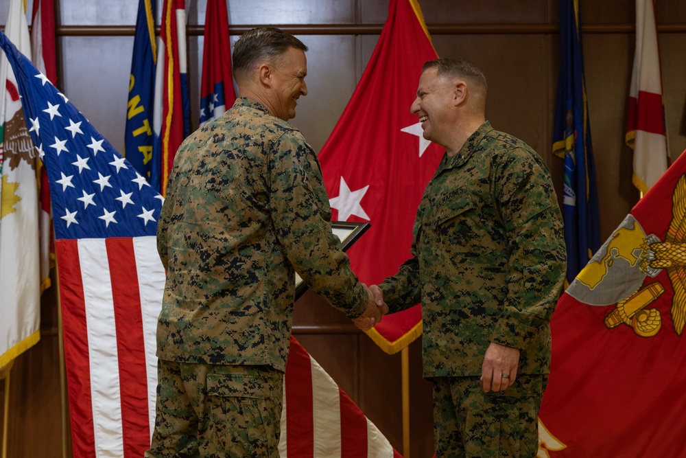 Maj. Gen. Cunningham promoted to current rank