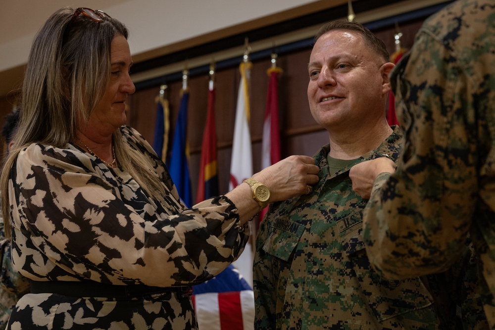 Maj. Gen. Cunningham promoted to current rank