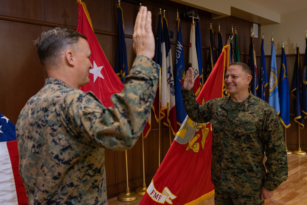Maj. Gen. Cunningham promoted to current rank