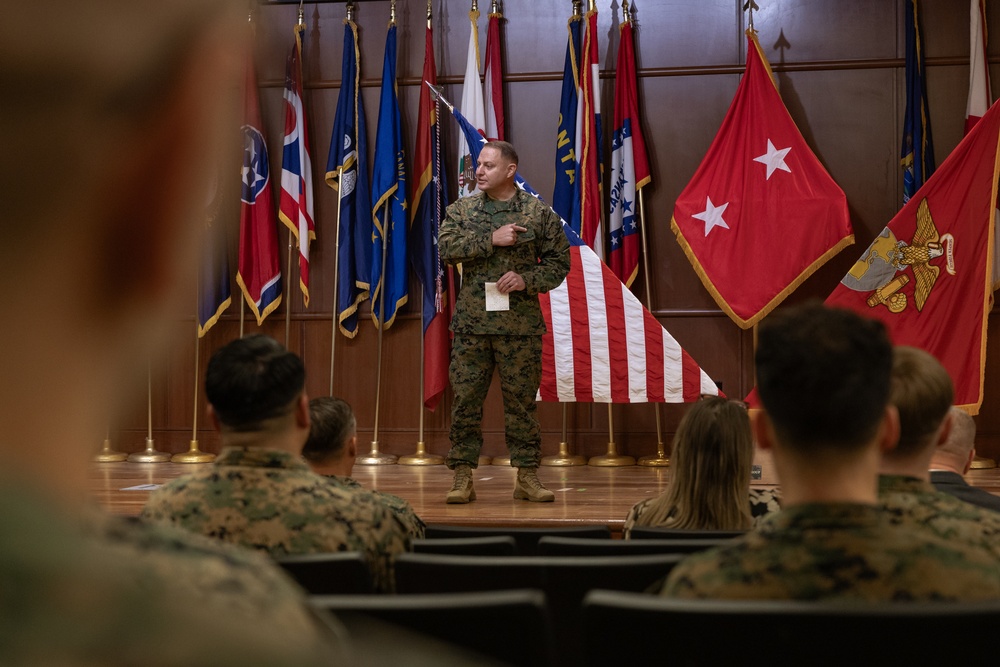 Maj. Gen. Cunningham promoted to current rank