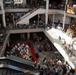 US Pacific Fleet Band performs at the Ala Moana Mall.