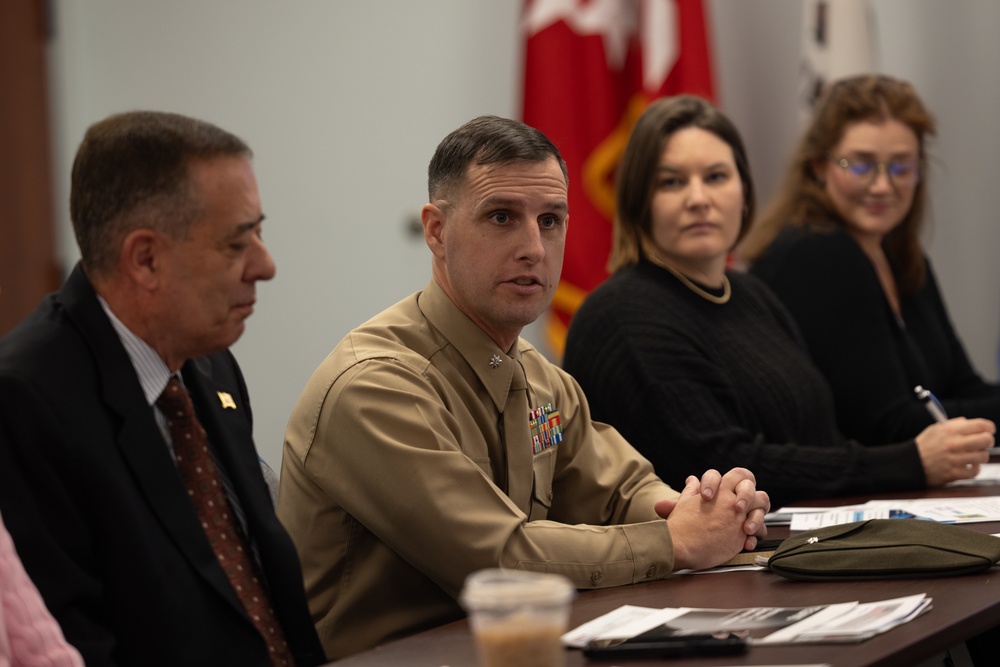 Camp Pendleton Security and Emergency Services Director Speaks at VANC Board Meeting