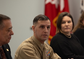 Camp Pendleton Security and Emergency Services Director Speaks at VANC Board Meeting