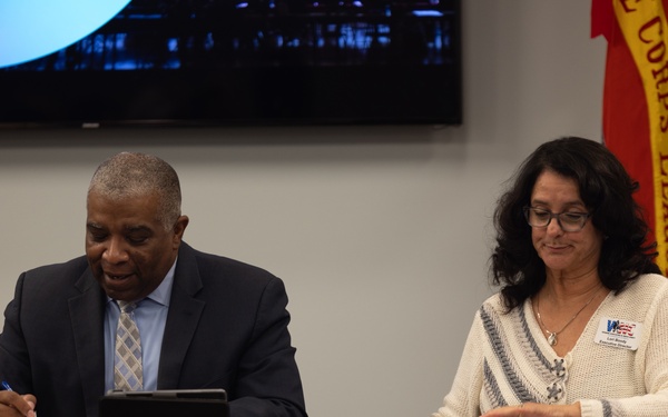 Camp Pendleton Security and Emergency Services Director Speaks at VANC Board Meeting