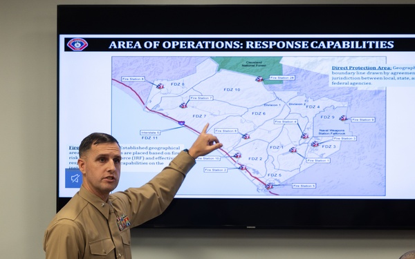 Camp Pendleton Security and Emergency Services Director Speaks at VANC Board Meeting