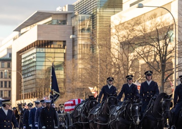 President Jimmy Carter State Funeral Procession