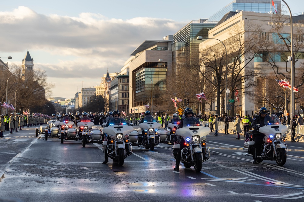 President Jimmy Carter State Funeral Procession