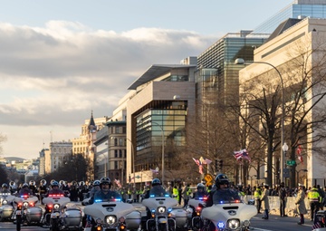 President Jimmy Carter State Funeral Procession